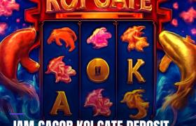 Koi Gate slot dengan tema Jepang dan simbol koi fish.