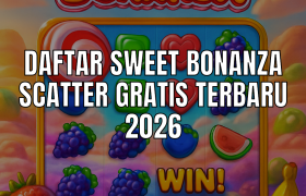 Mesin slot gacor Sweet Bonanza dengan simbol lollipop